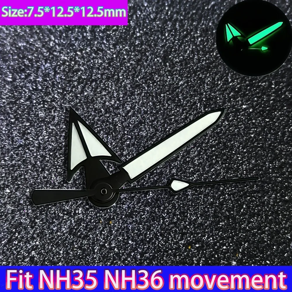 Green Luminous Watch Hands - Second Hand Accessories