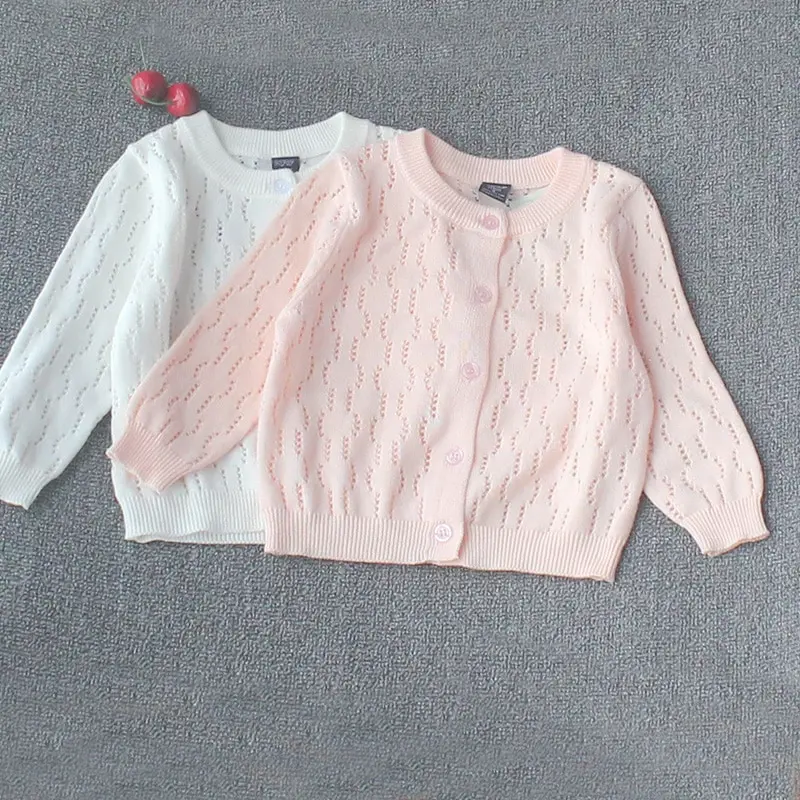 0-4yrs Spring Infant Cardigan for Girls Sweater Jacket Cotton Long Sleeve Outerwear Boys Coat 1 2 3 4 Yea Toddler Clothes 225429