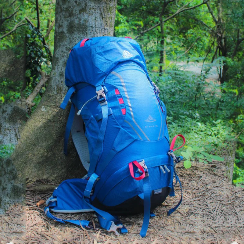 40 Liters Ultralight Mountaineer Backpack Large Capacity Hiking Camping Daypack Molle Trekking Bag for Climbing Sports Outdoor 4