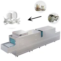 Commercial Intelligent Dishwasher Automatic Drawer Dish Washing Machine Stainless Steel Silver Provided Gear 1 Set 500 220V/380V 1