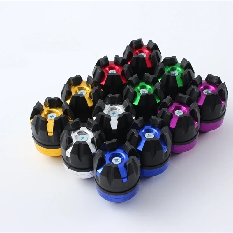 Motorcycle Protectors Universal Motorcycle Accessories Anti Collision CNC Front Fork Cup Modified Motorbike Anti-Fall Bumpers