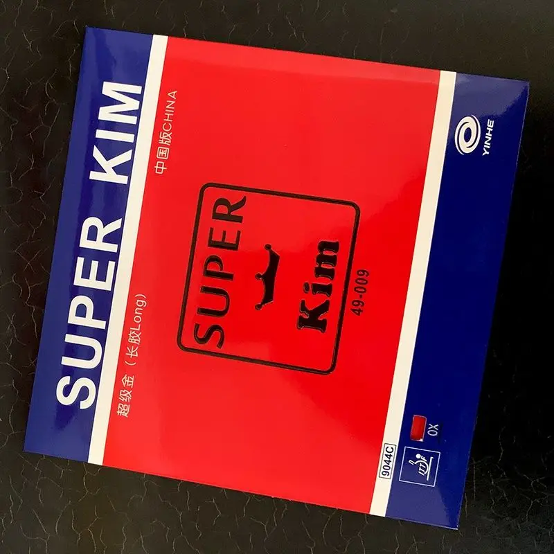 Table Tennis Rubber YINHE Super KIM Long Pimple OX or With 1.1mm Sponge Special Ping Pong Long Pimple Rubber