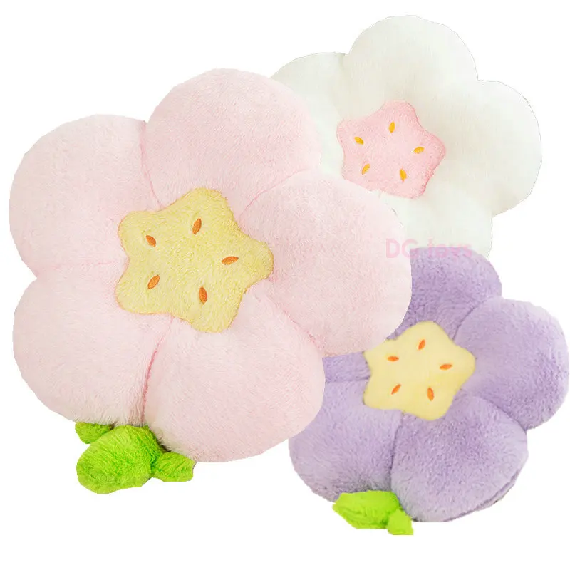 

Smile Face Sunflower Pillow Plush Daisy Flower Shape Cushion for Her Plant Chair Pillow Office Decor Floor Mat Sofa Sleeping Toy