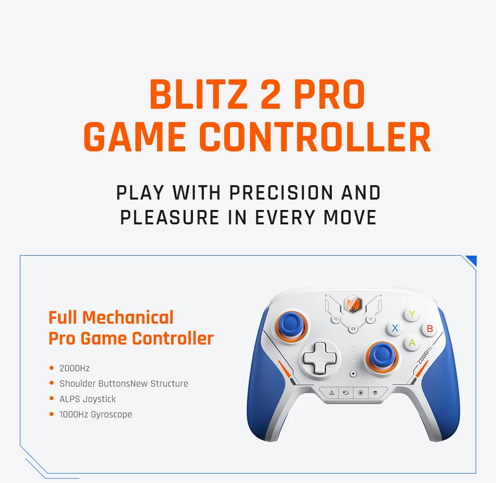 BIGBIG Won Blitz 2 Pro Starburst ワイヤレス ゲームパッド
