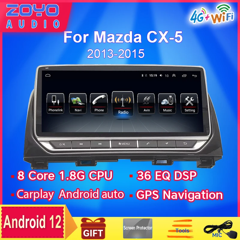 10.25 Inch Car Radio CX5 Android 11 Multimedia Auto radio Bluetooth
