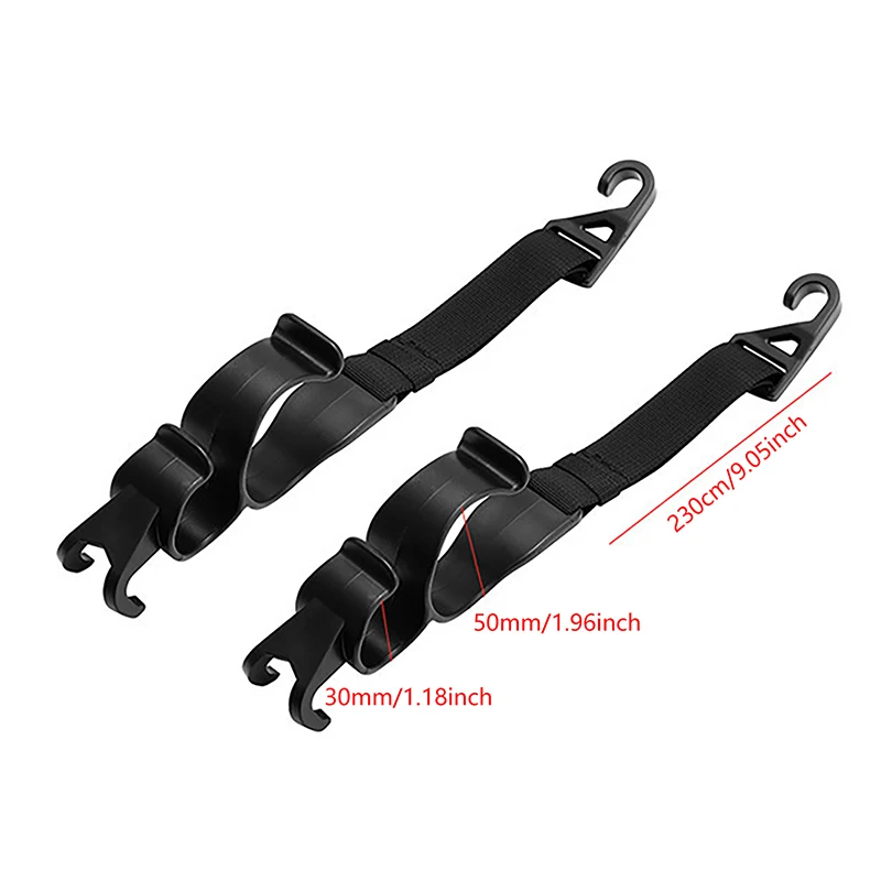 Car Back Seat Hook Multi-Function Rear Seat Headrest Hanging Hook Umbrella Holder Back Storage Interior 2pcs umbrella holder,car storage box