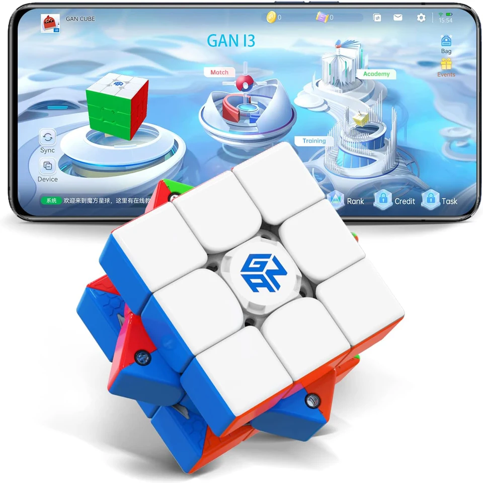 JudyCube] GAN I3 3x3 Magnetic Magic Cube Stickerless Professional