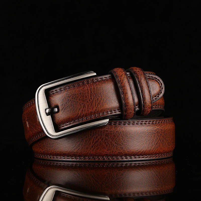 

Men's Genuine Leather Dress Belt with Premium Quality for Work and Casual