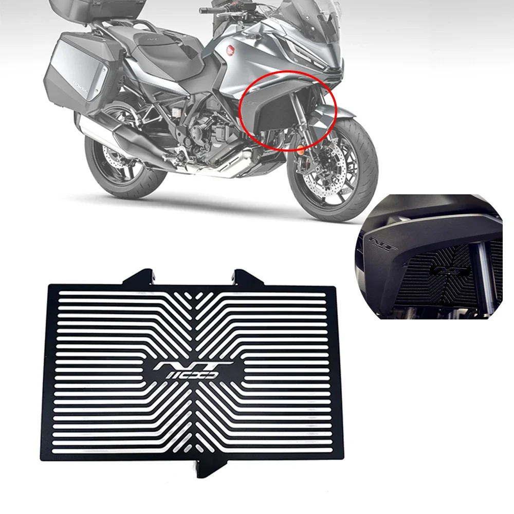 

For Honda NT1100 NT 1100 2021 2022 2023 Radiator Guard Shield Water Tank Protector Grille Net Grill Cover Motorcycle Accessories