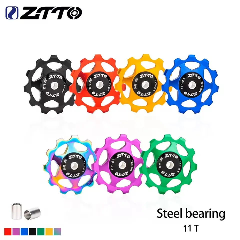 Premium Jockey Wheel Steel Bearing Pulley - Precision-Crafted AL7075 CNC Guide Roller