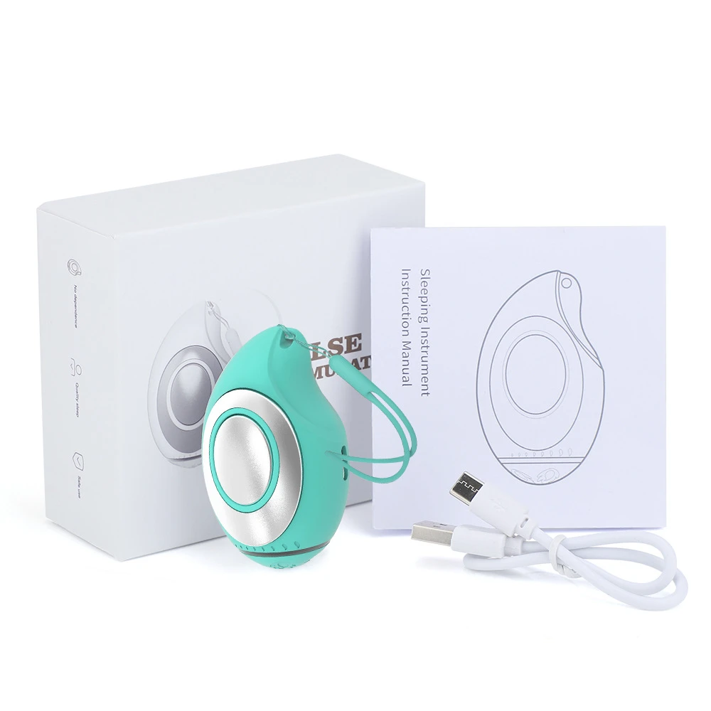 Sleeping Instrument Handheld EMS Microcurrent Sleep Aid Device Mini USB Pressure Relief Anxiety Hypnosis Artifact Smart Sleeper