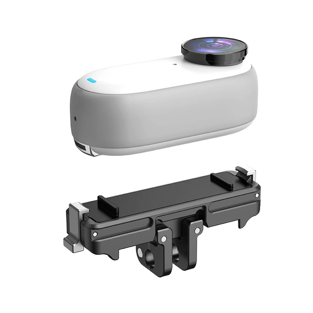 Insta360 Go 3 / GO3S 엄지 카메라용 M05K 자기식 퀵 릴리스 어댑터 마운트 충전식 충전 베이스 브래킷