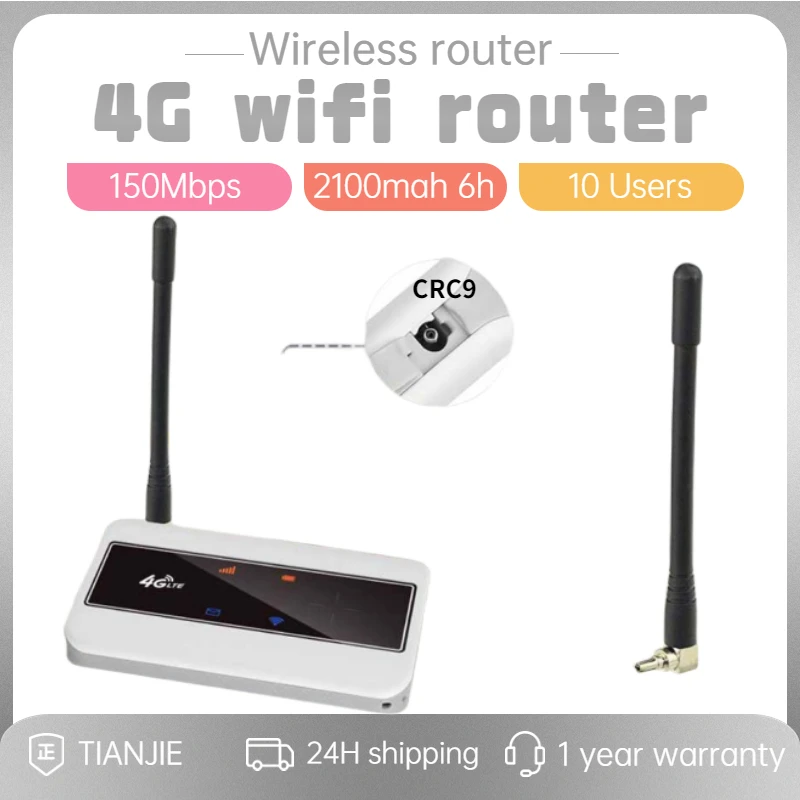 Routeur WiFi portable avec carte SIM, répéteur WiFi, point d'accès mobile  sans fil pour voiture et chalet, Internet illimité, 4G, 150Mbps, 10000mAh -  AliExpress