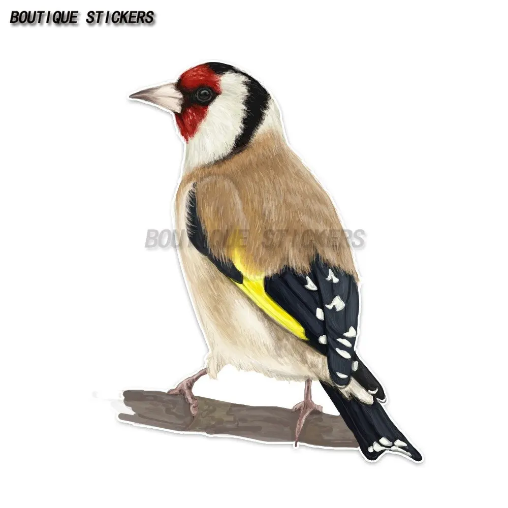 

Милые автомобильные наклейки в виде птиц, Аксессуары для автомобилей и мотоциклов, персонализированные водонепроницаемые наклейки на бампер и окно из ПВХ для всех моделей