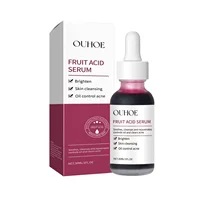 Pore Shrinking Serum Fruit Acid Exfoliating Skin Cleansing Repair Soothe Moisturizing Daily Oil Control Brightening Facial Serum 2