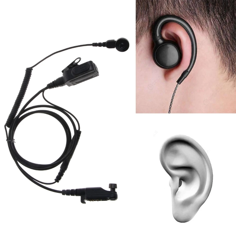 

Air Tube Earpiece Replace for Hytera HYT PD600 PD602 PD605 PD662 X1p X1e Radio