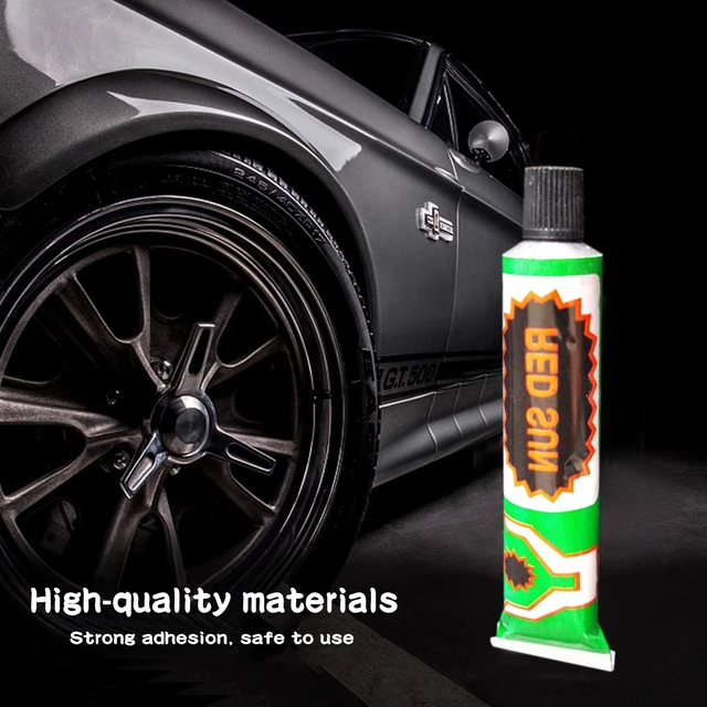 Rubber Cement Tire Repair - Safe Water Resistant Bike Tire Repair Glue 30ml  | Tire Puncture Repair Glue