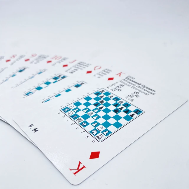 Benoni-Cartões de Abertura de Xadrez, Melhor Presente para os Amantes  Estudar, Aberturas de Xadrez, Estratégia, Táticas, Palavras Abertas,  Inglês, Francês, Espanhol - AliExpress