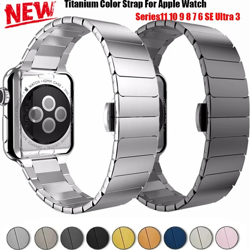 Sleek Titanium Color Stainless Steel Bracelet