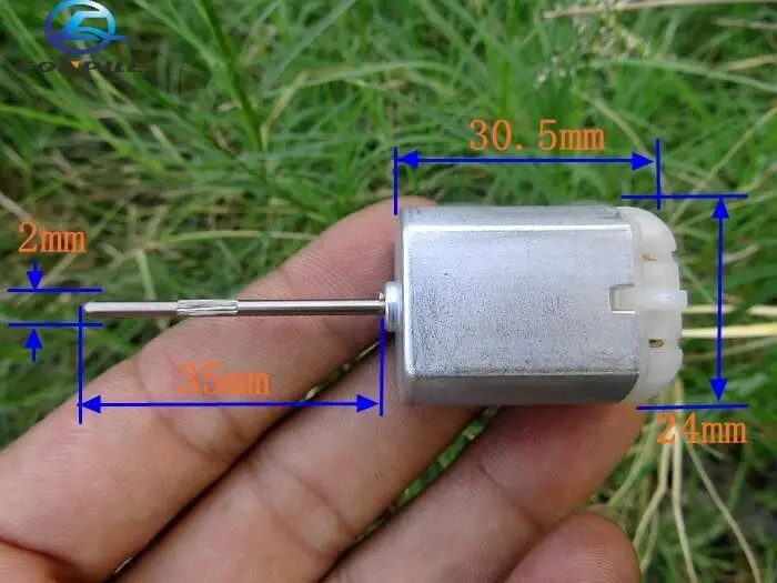 FT280PAVT-19150 DC 모터 카본 브러시, 장축 자동차 문짝 모터, 12V, 11800 rpm