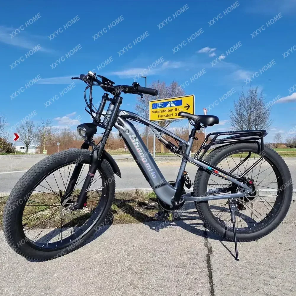 Electric Bicycle Lithium Battery 48v17.4ah Mountain Snow Bicycle 3.0 Tire Power Battery Car