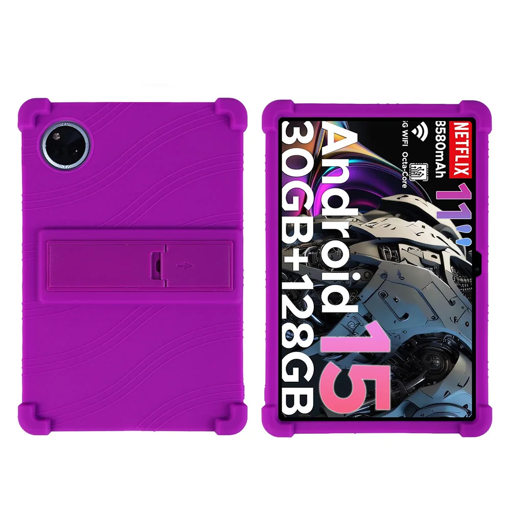 Enhanced Kids Tablet Case with Fall Protection and Folding Stand