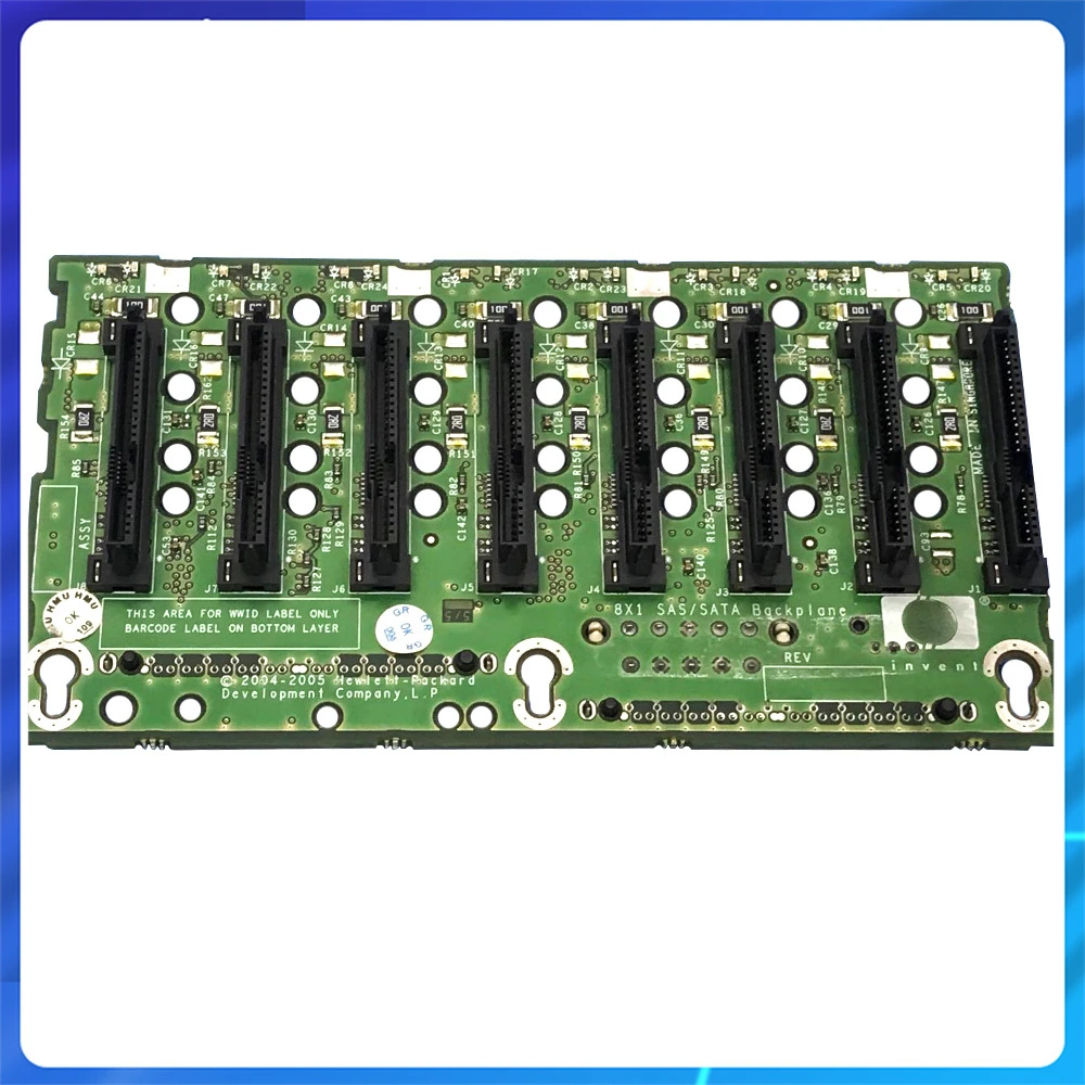 

Original FOR PROLIANT DL380 G5 Gen5 DL380G5 Server SAS/SATA SFF 8-Bay Backplane Board 412736-001 012531-501 012532-000 Card