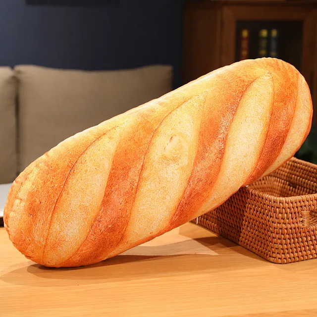 20~100cm French Bread Plush Pillow Stuffed Printing Images Food Plushie  Baguette Party Prop Decor Sleeping Companion Gift For Ki - AliExpress