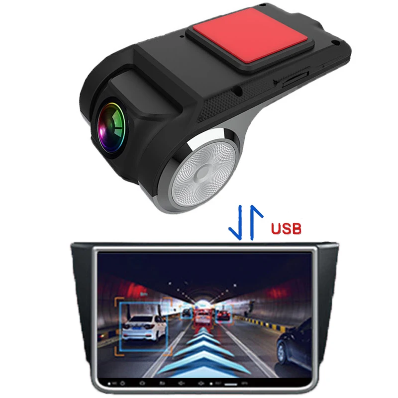 

HD 720P Car DVR Dash Video Recorde Android USB Camera Night Vision Loop Record G-sensor 170° Wide Angle Registrar Dashcam