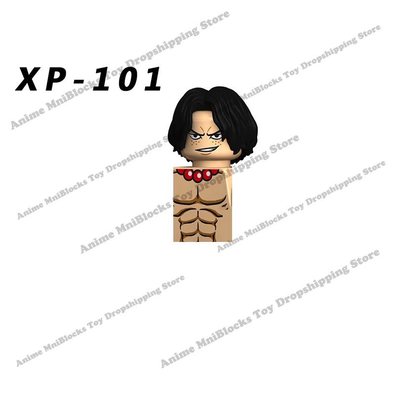 XP036 KT1008 KT1013 Anime One Piece Buliding Blocks Bricks Mini Action Figures Heads series Educational Kids Toys Birthday Gifts