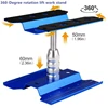 New RC Car Tool Lifting Work Stand Mounting Platform 360 Degree Rotating Repair Station For 1/8 1/10 Buggy Crawler Car 1