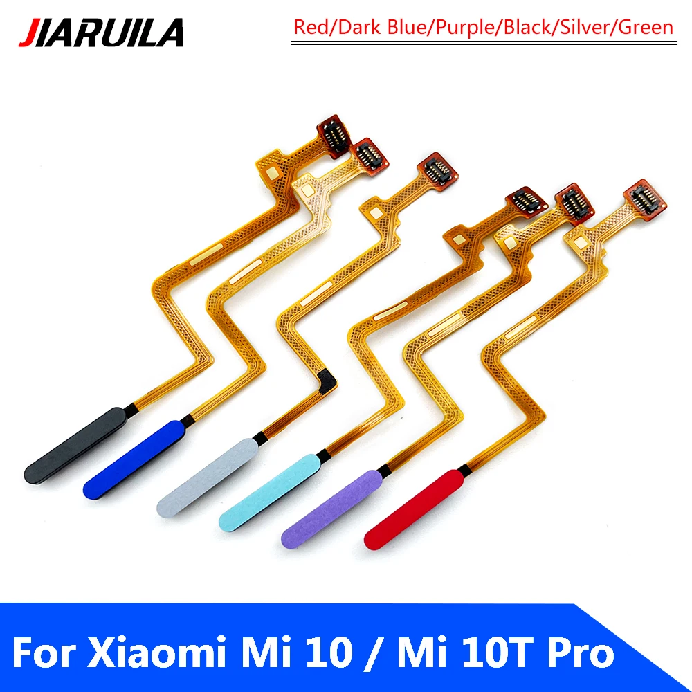 NEW Tested NEW For Xiaomi Mi 10T Pro / Mi 10T Lite 11T Pro FingerPrint Sensor Scanner Key Flex Cable Power Button Touch ID