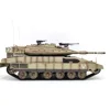 3958 ISR Merkava MK4 Remote Control Tank Main Battle Tank War Military  RC Vehicle Smoke Airsoft BB Shooting Desert Yellow 6