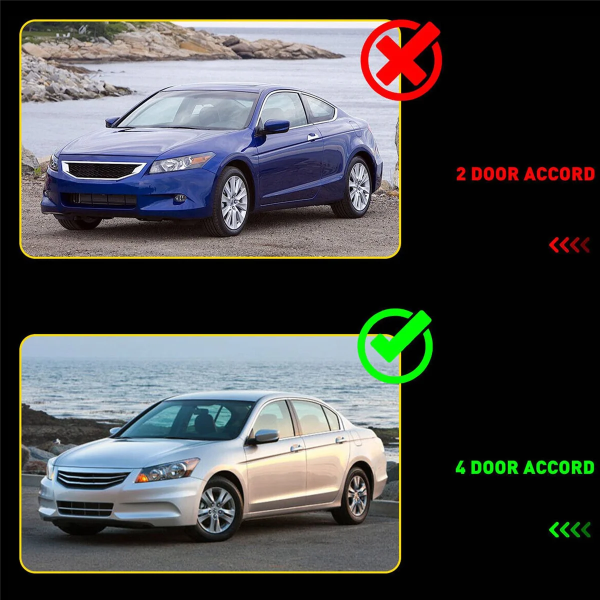 

Крышка подлокотника задней двери 83753-TAO-A31ZA 83703-TAO-A31ZC для Honda Accord 2008-2012, черная крышка панели ручек автомобиля, 1 пара
