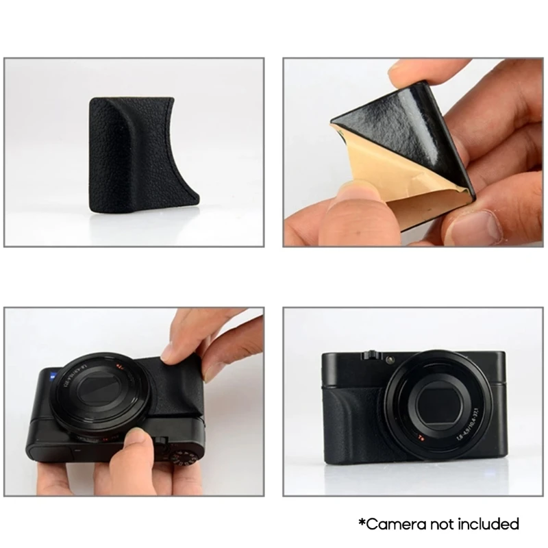 Silicone Hand Grip Camera Repair Parts for DSC RX100M5 RX100M4 RX100M3 Camera Scratch-Resistant Durable Adhesive Photography Anti-Slip
