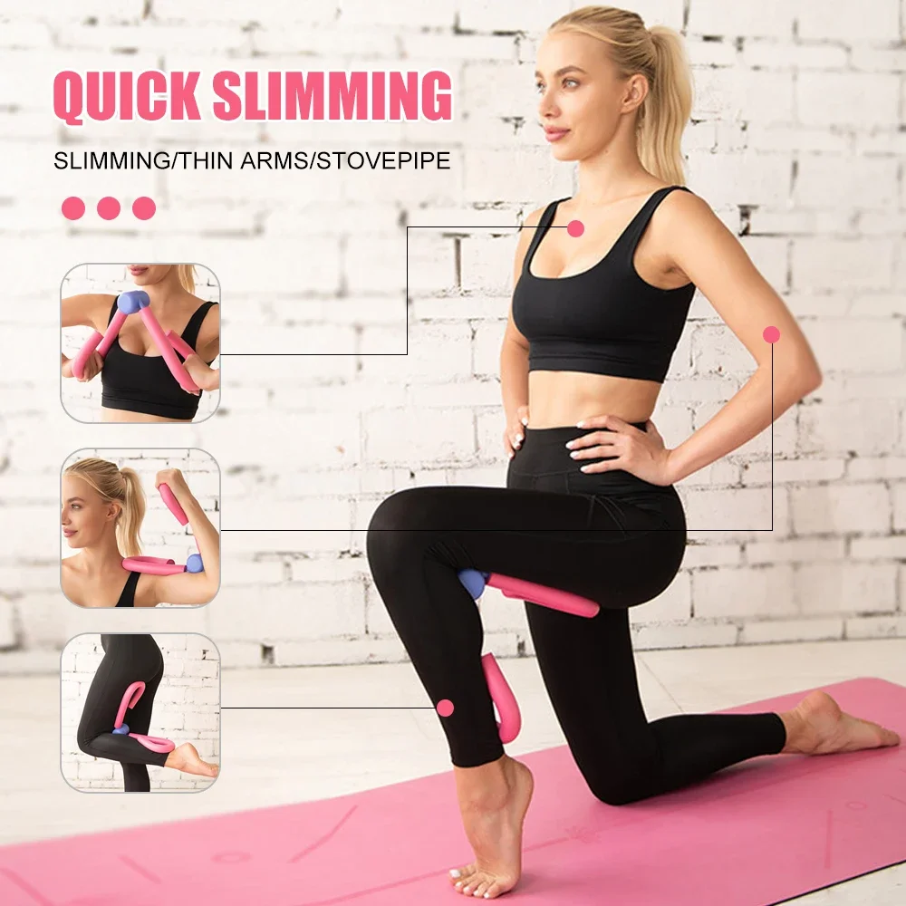 PVC Leg Trainer Thigh Exerciser Home Gym Sports Equipment Fitness Machine