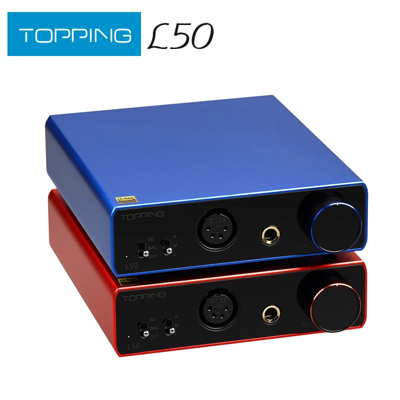 Topping L50 Nfca Headphone Amplifier Se+bal Input 6.35mm/xlr Output Hires Audio The Best