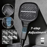 Large Shower Head 7 Modes Adjustable Shower Head Bathroom High-pressure Water-saving Shower Mixer Nozzles Bathroom Accessories 1