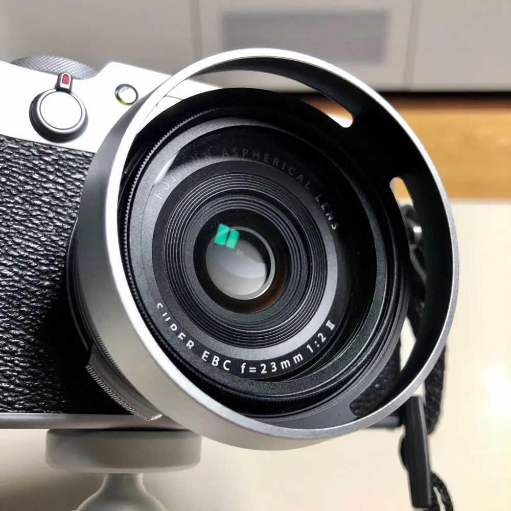 thumbnail image 2 of Fujifilm X100vi Filter FUJIFILM LH-100 Lens Hood And Adapter Ring For X100/ X100S (Black Fuji X100vi 2 of 11