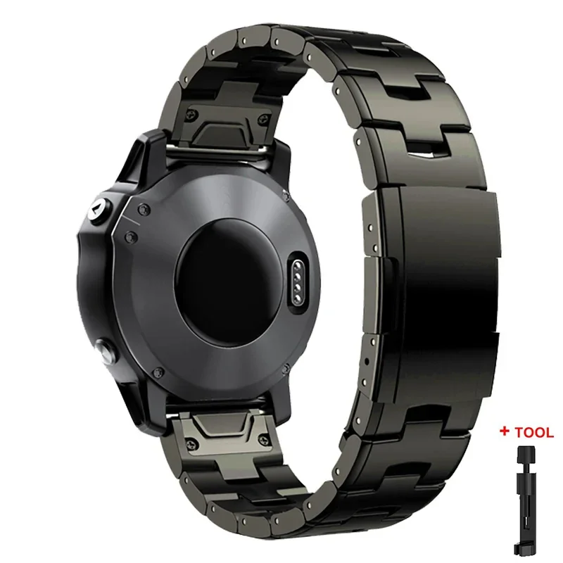 Titanium Quickfit Strap - 26mm & 22mm Metal Release Watch Band