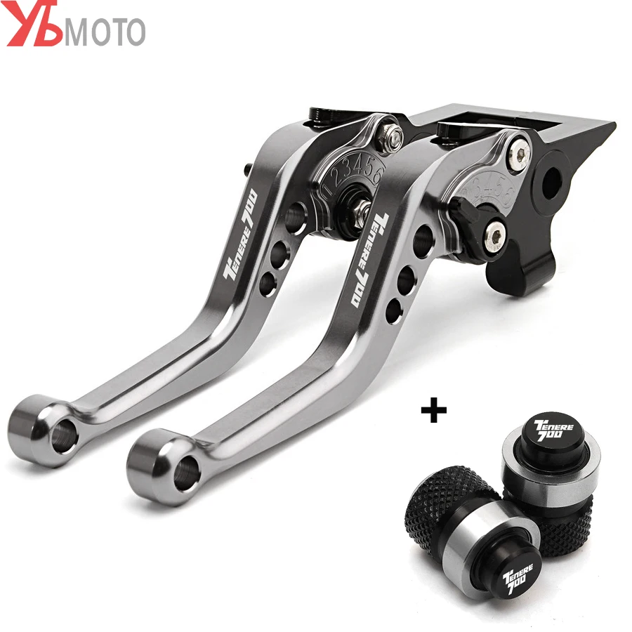 MotorcycleShortAdjustableBrakeClutchLeversForYamahaTenere700