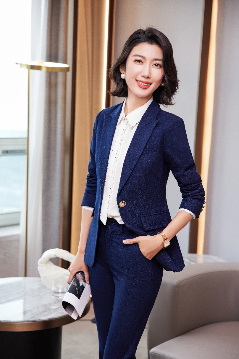 Professional Suit for Women, High-quality Pants, Show Time