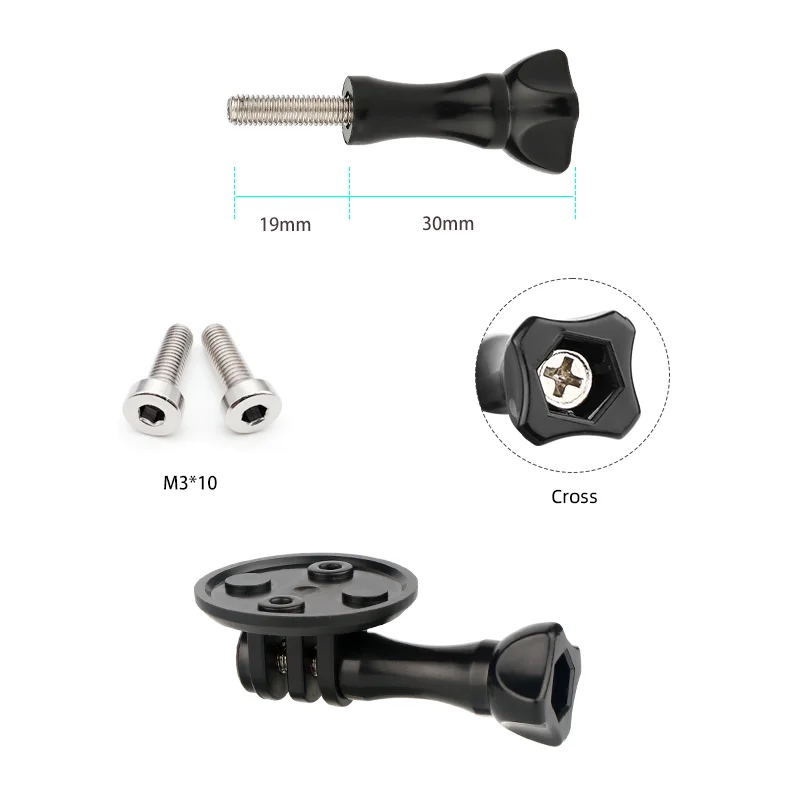 Support Vélo Universel pour GoPro - Adaptateur Caméra Action