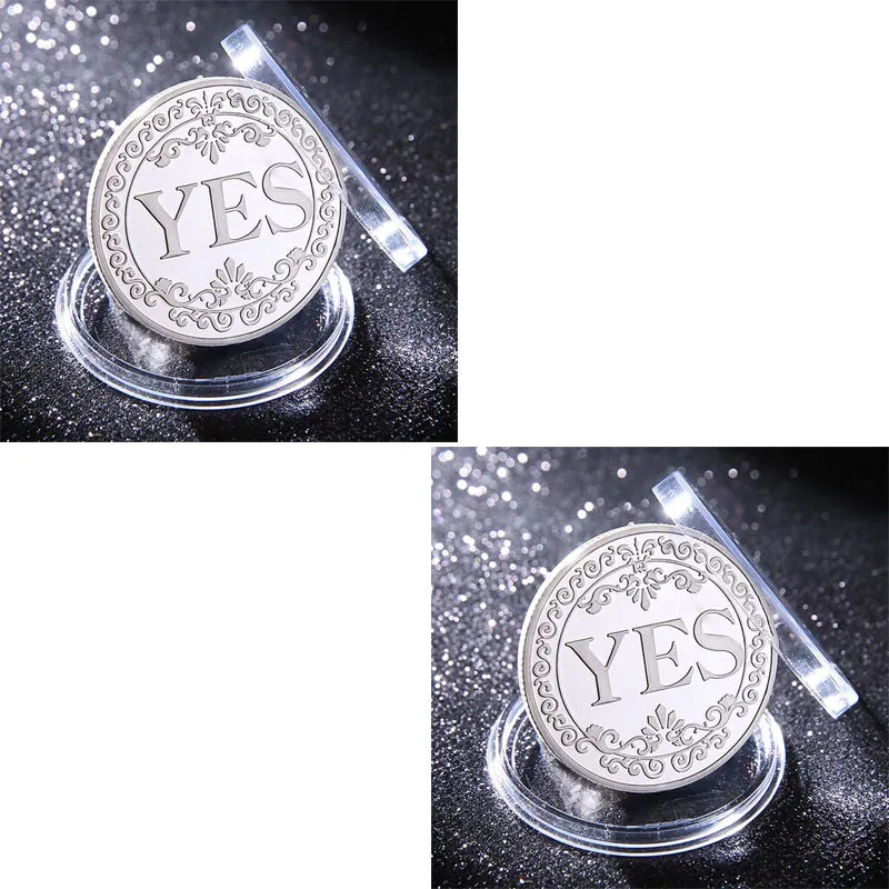 2pcs silver