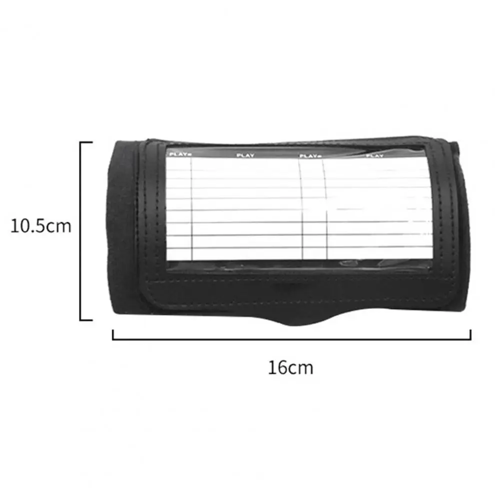 Wrist Brace Waterproof Double Page Cotton Rugby Bracer Football Hockey Basketball Tactics Manual CoachBracer Wristband