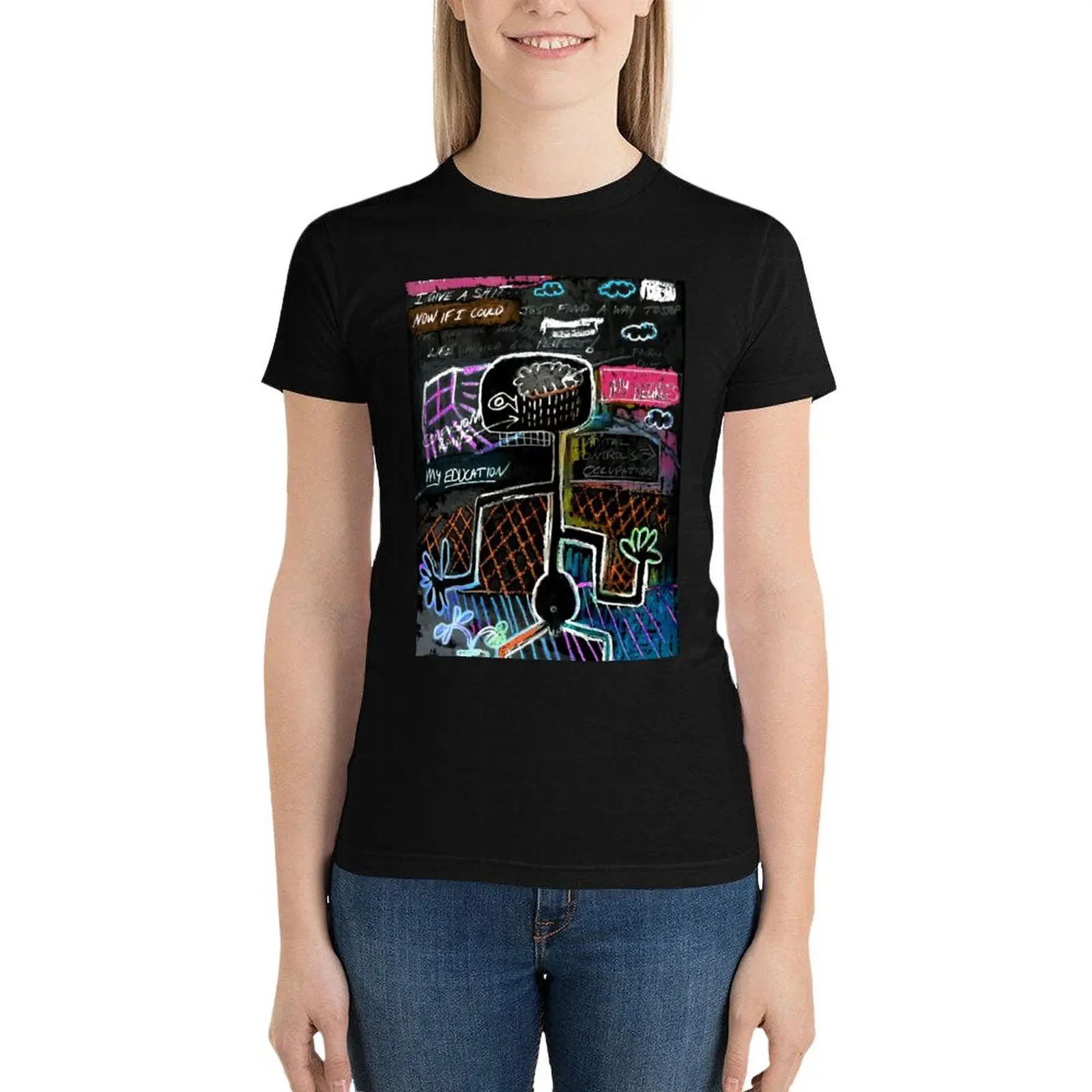 The Problem Is T-Shirt hippie clothes cute tops tops for Women
