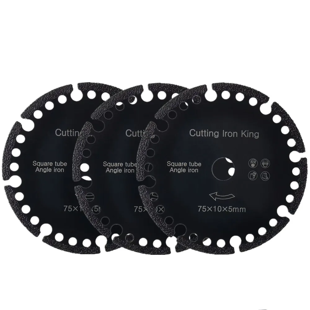 Enhanced Diamond Cutting Wheel - 3-Inch, Ideal for Steel and Iron Cutting