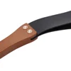 Handwork Make Wooden Handle Genuine Artificial LEATHER Whip 4