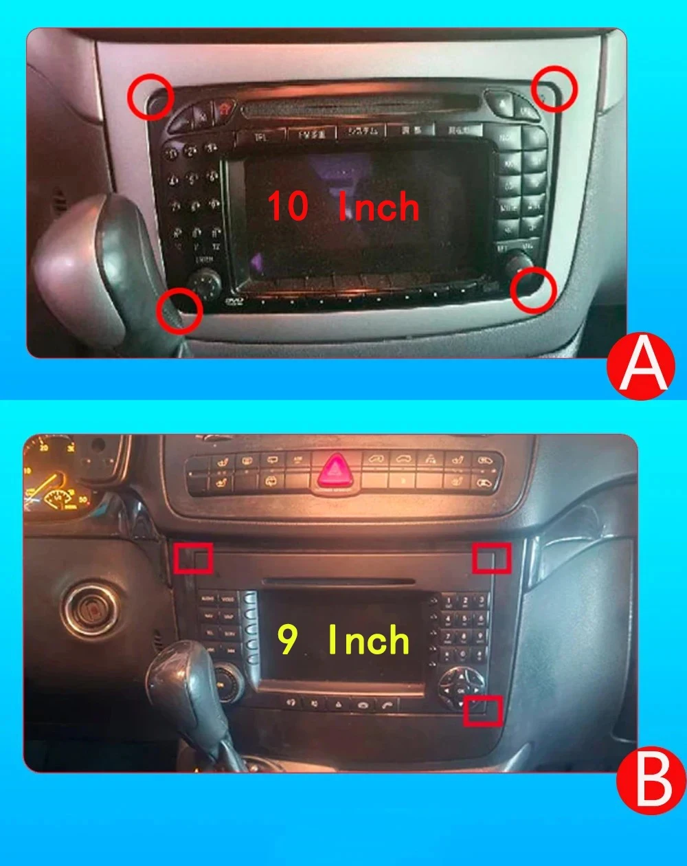 Android 15 For Benz Vito 2 Viano 2 W639 2003-2015 For BENZ B200 2K QLED Radio de coche reproductor de v&iacute;deo Multimedia GPS 4G car multimedia player car radio