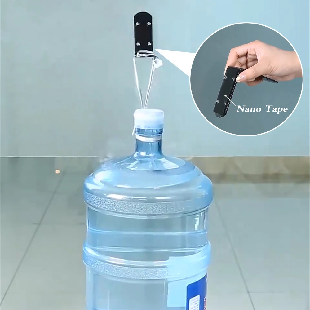 Multi-Width Transparent Waterproof Reusable Nano Tape - Strong Adhesive for Home and Auto Applications